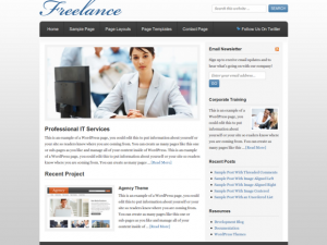 Freelance WordPress Theme - Free Download Genesis Child Theme