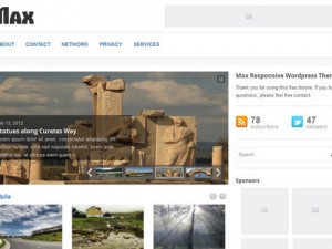 Max Magazine WordPress Theme
