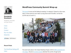 Publish WordPress Theme