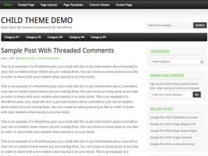 Fairway WordPress theme - Free Genesis child theme