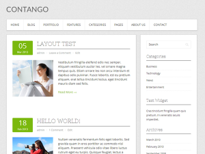 Contago WP theme