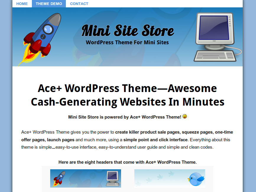 AcePlus WordPress Theme - Internet Marketing WordPress Theme