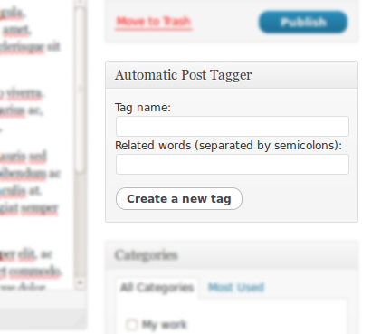 Automatically Tag Your WordPress Posts