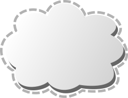 Logo Cloud Vector
